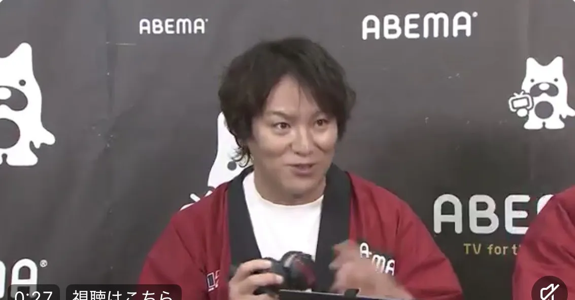 【超RIZIN.5】狩野英孝、新幹線遅延でABEMA裏実況に遅刻　緊急代打の伊藤裕樹に感謝