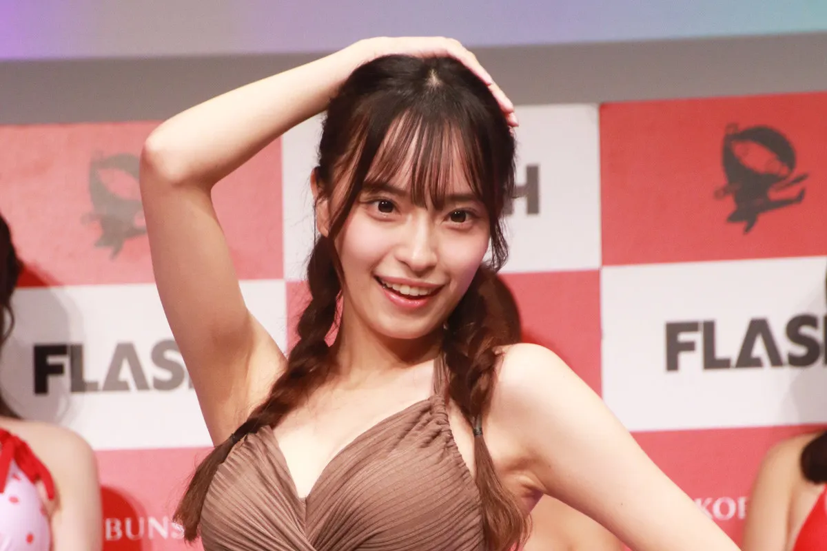 アイドル1年生の大谷美詩海、グラビア初挑戦の『ミスFLASH2027オーディション』でファイナリストに　天然発言連発で「メンバーにやファンの方には宇宙人とか怪獣って言われてます」