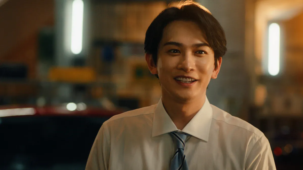 町田啓太＆宮﨑優、真剣なたたずまいで再タッグ　映画のワンシーンさながらの新CMに登場