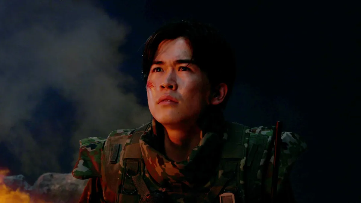鈴木福、『フェス・ゴジラII 東京消失』に続投　“バーニングミレニアムゴジラ”新ビジュアル公開
