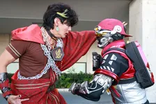 【角醒ハンター オメガホーン】第九話「時代を創れ！シャウトVS炎角！」あらすじ　炎角を取り戻すためにシャウトがバトル