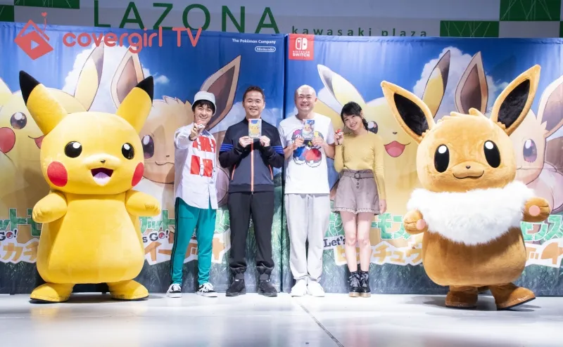 みんなイーブイ好き！？大谷凛香がポケモン新作発売イベントに出席！！