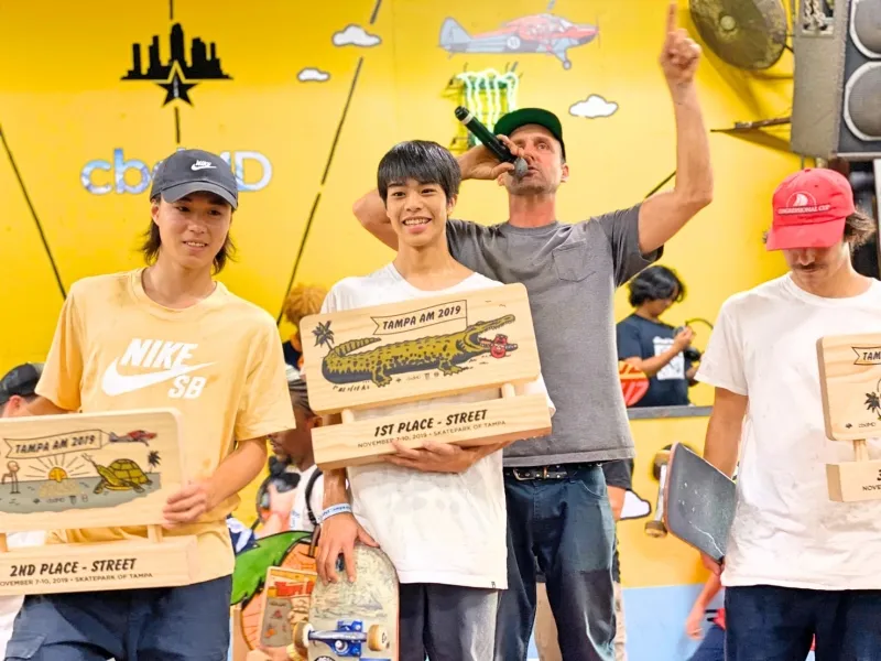 世界最高峰のアマチュアコンテストTAMPA AM2019根附海龍が優勝！池慧野...