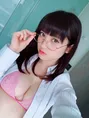 桃月なしこ(22)、桃乳をおしげもなく披露!ドM必見のメガネ&ワイシャ...
