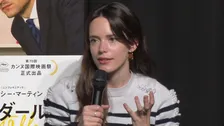映画『グッバイ・ゴダール』/ステイシー・マーティン来日記者会見