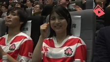 サッカーだけじゃない！川島海荷も大熱狂「ラグビーワールドカップパブリックビューイング」