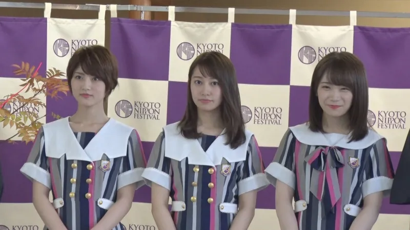 【乃木坂コメント・ノーカット版】乃木坂46と京都がコラボ‼ 秋元真夏、桜井玲香、若月佑美が京都について語る‼