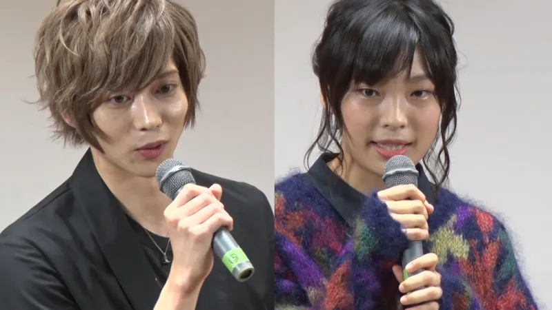 染谷俊之&amp;#038;芋生悠が共演する映画『恋するふたり』の完成披露イベント開催‼