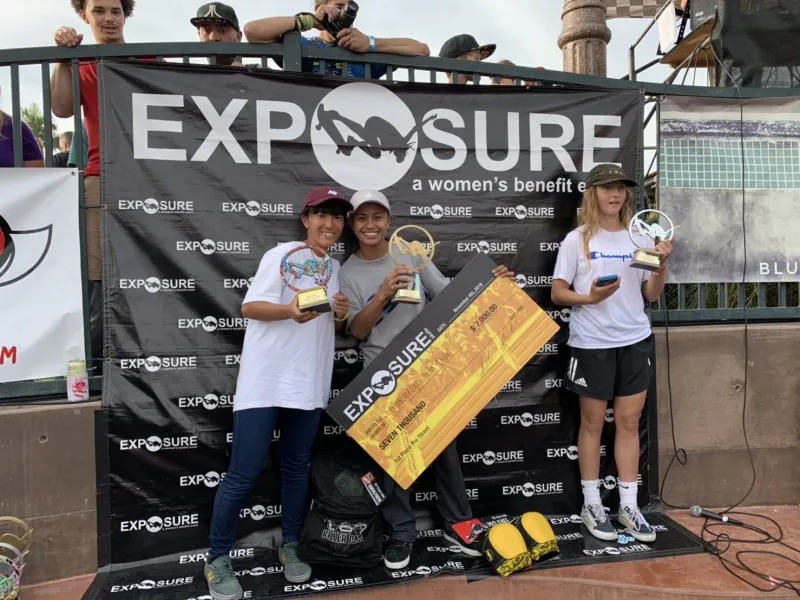 世界中の女子スケーターが集まるExposure2018が開催！伊佐風椰がプロクラス3位！織田夢海14才以下で優勝！