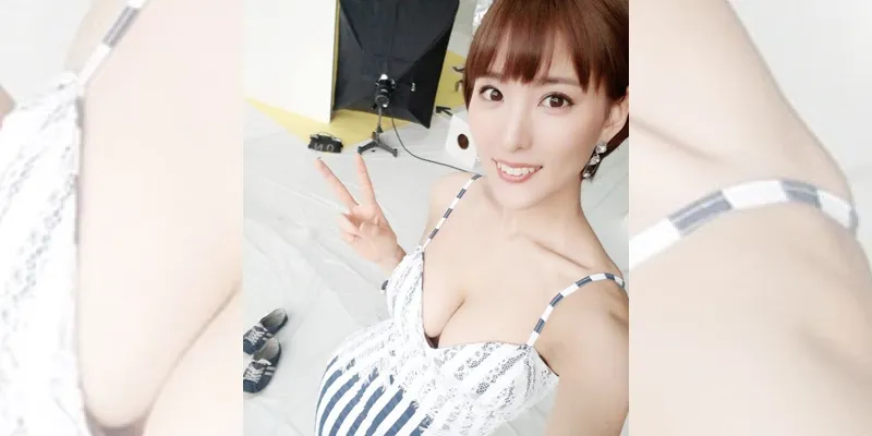 朝比奈祐未、Gカップバストの谷間があらわになったショットを披露し、ファンから称賛の声！