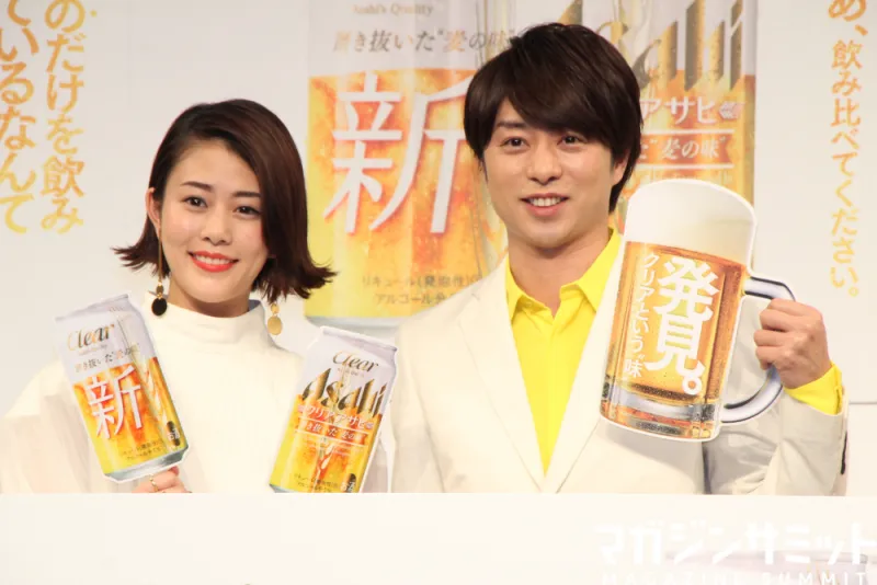 アクティブイケメンの櫻井翔とマニアックお嬢の高畑充希、その“春がさらに待ち遠しくなる”素敵な笑顔