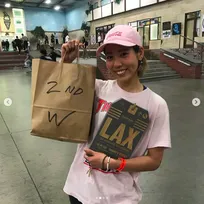 西村詞音、準優勝!　“DAMN AM ロサンゼルス”にて初の女子の部開催！