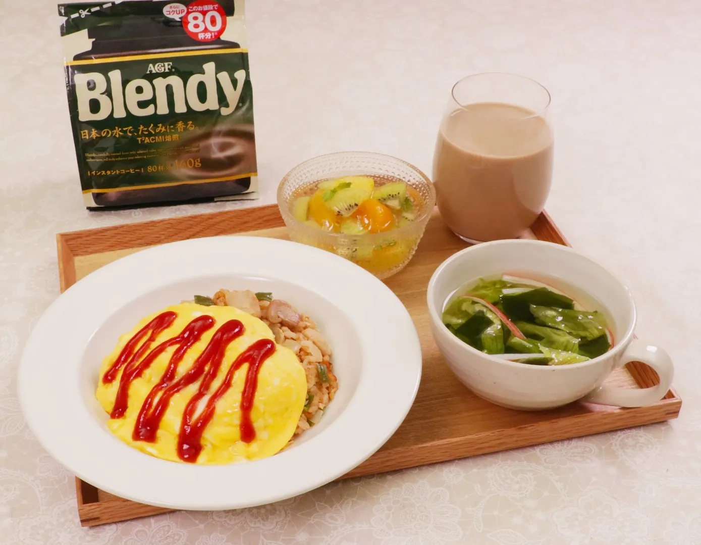 カフェオレで日々の不足しがちな栄養素を補える！手軽なレシピが嬉しい「オトナ給食」がスタート！