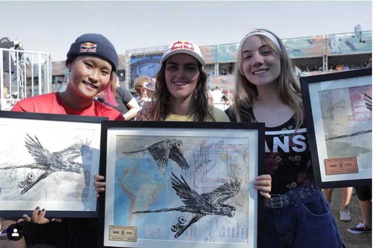 四十住さくらが準優勝！！『VANS PARK SERIESブラジル』トニーホークも驚きの日本人女子スケーターたち！