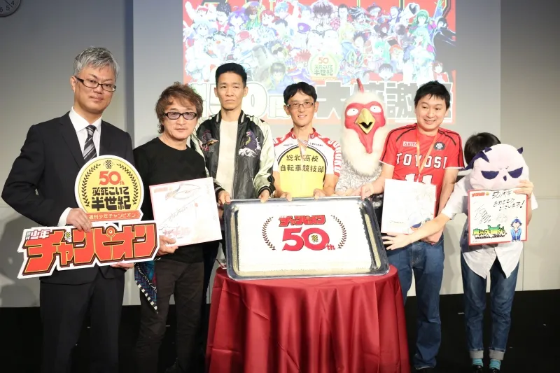 刃牙、弱ペダ、覚悟のススメ。チャンピオン人気作家のぶっちゃけトークにファン大興奮！！