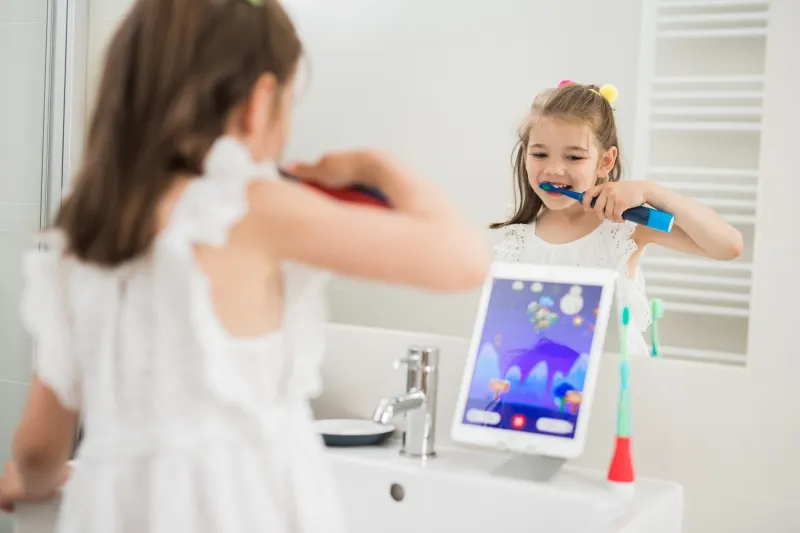 ママ大助かり！ゲームアプリを楽しみながら歯磨きできる子ども向けIoT製品が登場