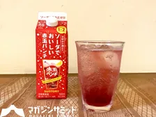家飲み専用「ソーダでおいしい赤玉パンチ 500ml 紙パック」がうまい！アレンジカクテルも！