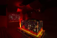 おふろの王様 大井町店がリニューアル！ロウリュウにはプロジェクションマッピングも