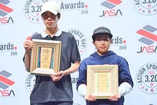 堀米雄斗「夢はまだ半分」岡本碧優「皆に憧れられる選手に」JAPAN ACTION SPORTS AWARDS 2019