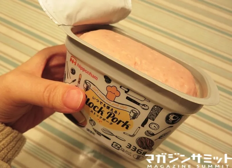 ランチョンミート進化系「ストックポーク」知ってる？これは便利！ピーマンの肉詰めが簡単キレイにできたぞ