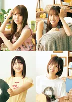 日向坂46・加藤、佐々木、富田、松田が雑誌「B.L.T.」の表紙に登場！「ひなあい」の舞台裏に迫る！