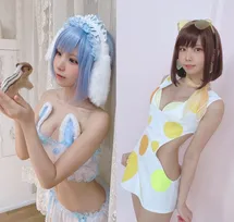 コスプレイヤー・えなこ、美しいくびれのコスプレ姿を披露しファンを魅了！「どの衣装も可愛すぎ！」