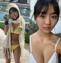 ミスマガジングランプリ・豊田ルナ(18)、ビキニにマフラー姿の激カワショットを披露！