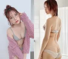 あまつまりな、同居生活がテーマのグラビアで美ヒップを大胆に見せたショットを披露！