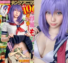 コスプレイヤー・伊織もえ、雑誌「ヤングアニマル」で漫画「変女」とのコラボグラビアを披露！