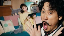 大泉洋、新CMで“好感度ライバル”のネコと初共演!?インタビュー＆メイキングが同時公開