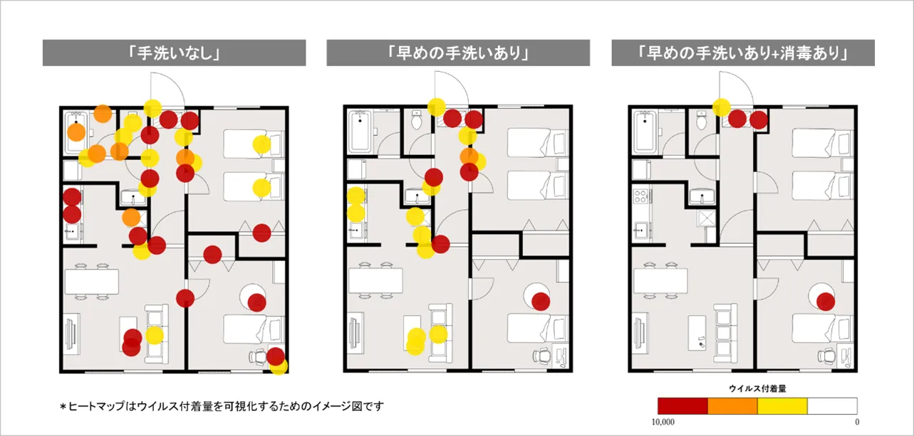 帰宅後の手洗い習慣が定着も…AIシミュレーションで判明した意外な落とし穴