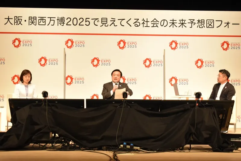 大阪・関西万博2025に空飛ぶ車や自動配送ロボ！？若宮大臣が目指すは「...