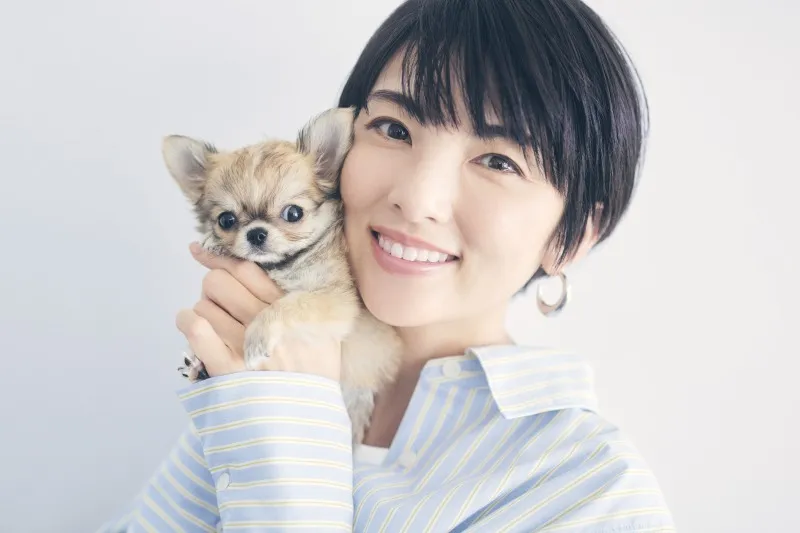 田中麗奈、CM“共演”したチワワの子犬にメロメロ「危うく連れて帰るとこ...