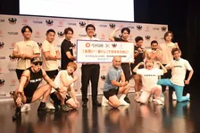 エニタイムフィットネスと吉本興業のクリスタルジムが業務提携。マヂラブ、ミルクボーイ、HGら筋肉芸人大暴れ！