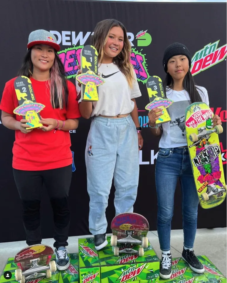 【Dew Tour2022デモイン・女子パーク】スタイルとテクニックのデュエッ...