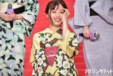 橋本環奈の浴衣姿しか勝たん！『バイオレンスアクション』完成披露で艶やか艶やか艶やか