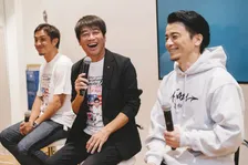 KREVA、W杯注目カードは「ウェールズ対イングランドのバチバチに期待」とDAZNとSOPH.コラボ展で明かす