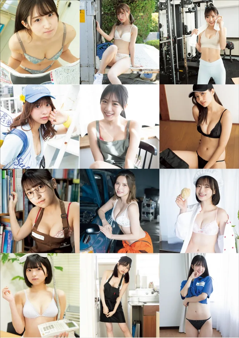 桃月なしこ、林ゆめ、十味ら美女12人がバイト制服、水着姿に！「ゼロイ...