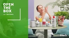 iHerbの日本公式 YouTube チャンネルにて、新シリーズ「OPEN THE BOX」が開始！第一弾にはモデルの伊原葵が登場！