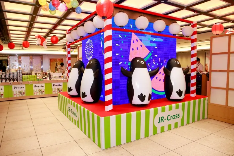 「Suicaの夏まつり in 東京駅」3日間限定開催！Suicaのペンギングッズ夏...