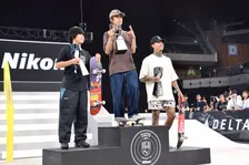 【ストリートリーグ東京2023】堀米雄斗が完全優勝！池田大暉と西矢椛が準優勝