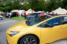 避難生活で扇風機や冷蔵庫も！トヨタの給電車によるこれからの避難生活を展示