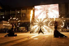 WATERS takeshiba(ウォーターズ竹芝)で3周年イベント！初のナイトステージで火花散る炎と光のショーなど開催