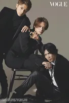 平野紫耀、神宮寺勇太、岸優太がイヴ・サンローランのフレグランス「LIBRE」の世界観を表現。 VOGUE JAPAN公式サイトにて公開