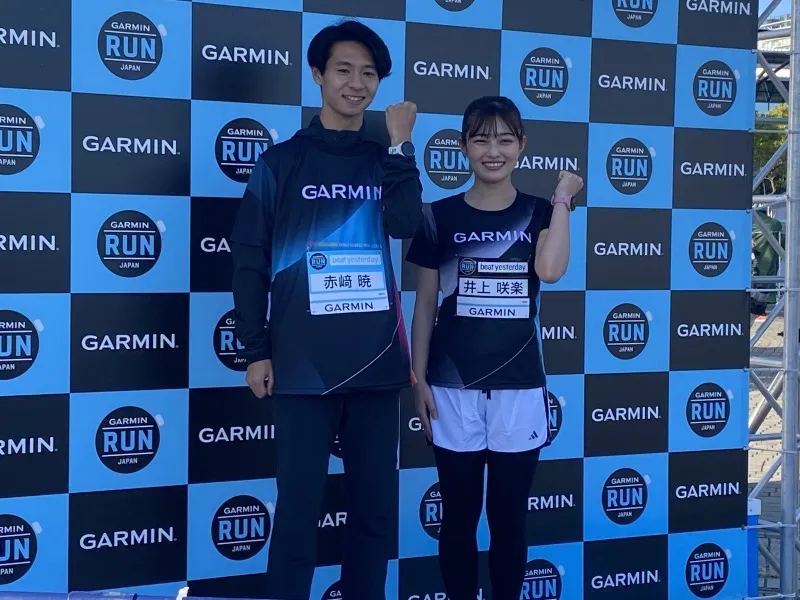 「GARMIN RUN JAPAN」で井上咲楽が5kmを走行！来年は「冷蔵庫のCMがほし...