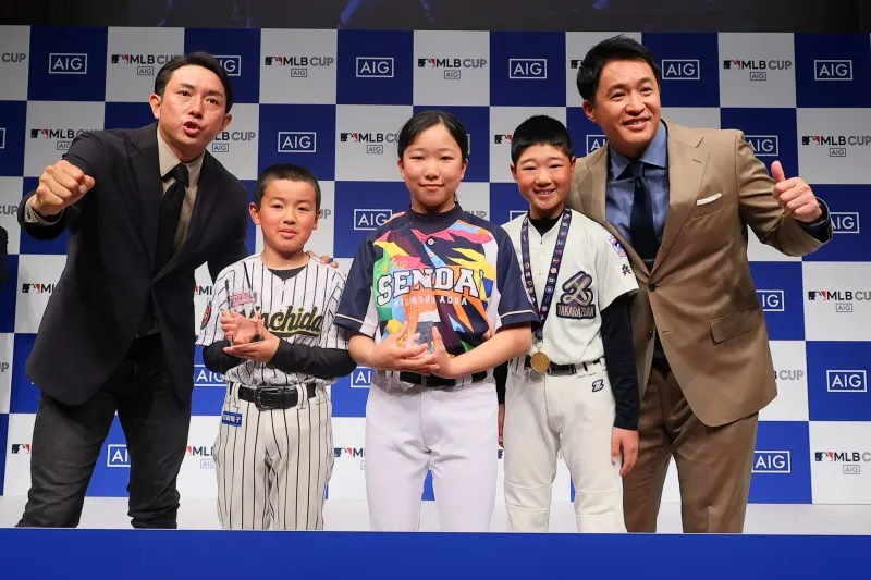 MLBレジェンズ五十嵐亮太さん、川﨑宗則さんが子どもたちに熱血エール！...