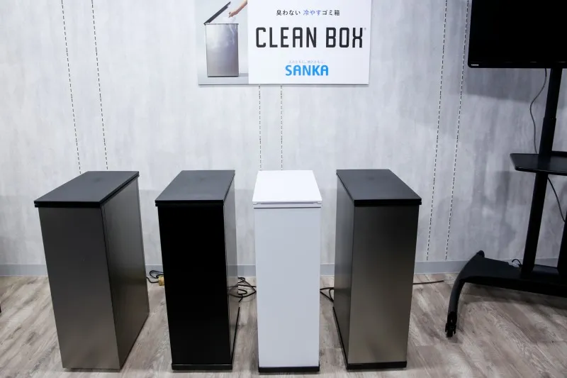 いやな臭いを根本から凍らせる！冷やすゴミ箱「CLEAN BOX」がリニューア...