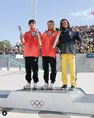 【パリオリンピック女子ストリート】吉沢恋と赤間凛音がワンツーフィニ...