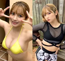 桃月なしこ がギャルになってグラビアに登場！ファン「金髪ギャルのなしこ可愛い！」