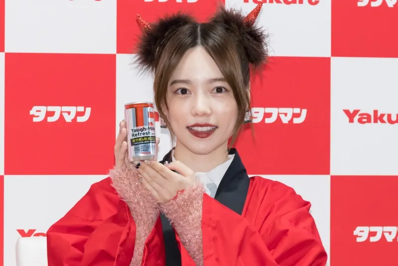 島崎遥香が“リフレッシュ”を体感。「タフマン リフレッシュ」発売中！